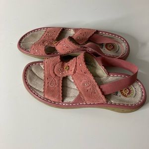 Earth Spirit gelron 2000 Wind pink Maive 8.5 women’s sling back sandals